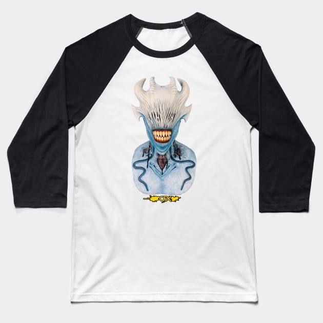 Vengeance the Creature Baseball T-Shirt by CFXMasks